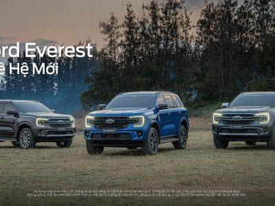 Ford Everest 2022 chính thức được ra mắt tại thị trường Thái Lan